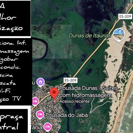 Pousada Dunas - Suites Com Hidromassagem No Coracao Da Vila อิเตานัส ภายนอก รูปภาพ